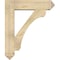 Ekena Millwork Legacy Arts and Crafts Rough Sawn Bracket w/ Offset Brace, Douglas Fir, 8"W x 32"D x 38"H BKT0806X32X38LEC03RDF - alternate 4